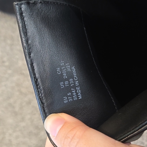 Stuart Weitzman Women Gillian 60 Microstretch Leather Riding Boots Shoes Sz 7 - Picture 15 of 16